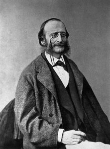 Porträt von Jacques Offenbach (1819-1880), deutscher Komponist, naturalisiert französisch. von Unknown photographer