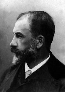 Porträt von Leon Joseph Florentin Bonnat (1833-1922), französischer akademischer Maler von Unknown photographer