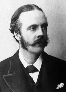 Porträt von Lord Arthur James Balfour (1848-1930), britischer Politiker
