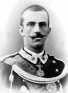 Porträt von Viktor Emanuel III. von Italien (1869-1947), König von Italien von 1900 bis zu seiner Abdankung 1946.