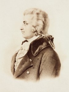 Porträt von Wolfgang Amadeus Mozart