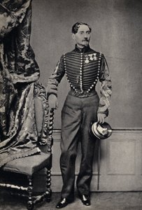 Porträt eines Kommandanten der französischen Armee. Fotografie, Ende des 19. Jahrhunderts, Paris. Sammlung Selva. von Unknown photographer