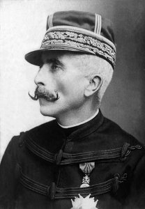 Porträt von Marquis Gaston Alexandre Auguste de Galliffet (1830-1909), General der französischen Armee. von Unknown photographer