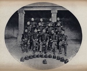 Porträt der Feuerwehrleute der 22. Linie