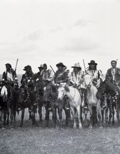 Prärie-Indianer, Kanada, späte 19. Jahrhundert von Unknown photographer