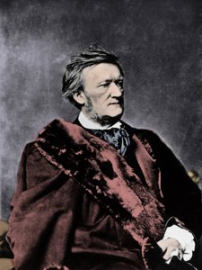RICHARD WAGNER (1813-1883) deutscher Komponist - Porträtfoto