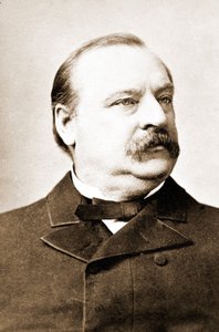 Stephen Grover Cleveland (1837-1908), Präsident der Vereinigten Staaten von Unknown photographer