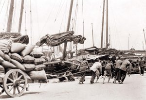 Der Hafen von Hongkong um 1880