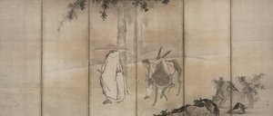 Su Shi (So Shoku) von Unkoku Tōgan