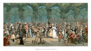 Der Königliche Palastgarten, 1885 von Urrabieta