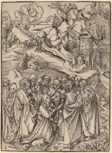 Christus und die Apostel und die heiligen Frauen von Urs Graf I