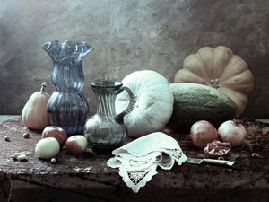 Stillleben Herbsternte von UstinaGreen