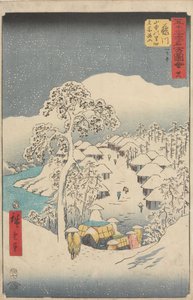 Berühmte Ansichten der dreiundfünfzig Stationen von Utagawa Hiroshige