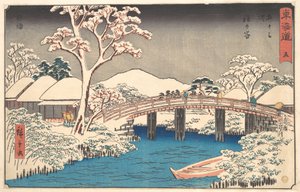 Hodogaya von Utagawa Hiroshige