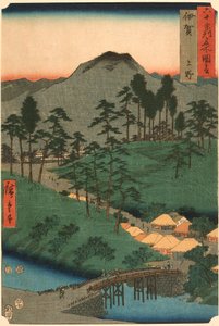 Provinz Iga, Ueno von Utagawa Hiroshige