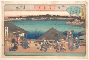Ikeno Mata (Horai-ya) von Utagawa Hiroshige