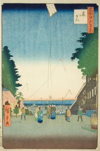 Kasumigaseki, aus der Serie "Hundert berühmte Ansichten von Edo"