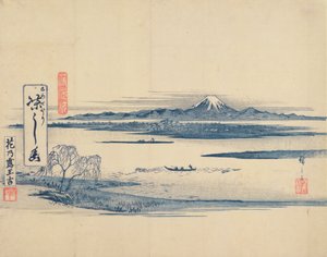 Landschaftsansicht von Fuji
