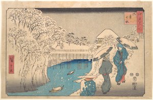 Meguro von Utagawa Hiroshige