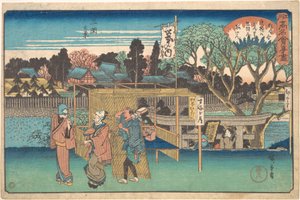 Mimeguri no Kei (Toyoha-ya) von Utagawa Hiroshige