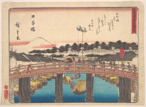 Nihon Bashi von Utagawa Hiroshige
