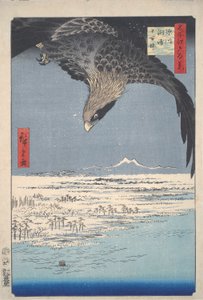 Ebene bei Susaki, Fukagawa, aus der Serie Einhundert Ansichten von Edo