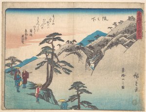 Saka-no-shita von Utagawa Hiroshige