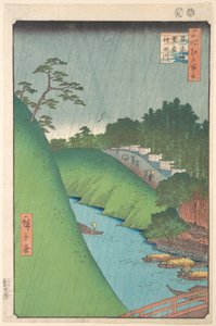 Shohei-Brücke, Seido-Tempel und Kanda-Fluss von Utagawa Hiroshige