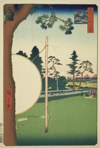 Takata-Reitplatz, aus der Serie "Hundert berühmte Ansichten von Edo"