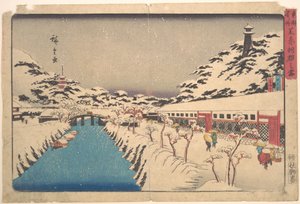 Winterlandschaft von Utagawa Hiroshige