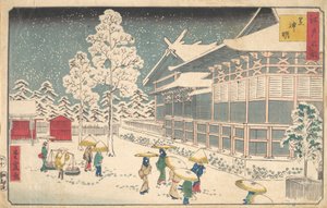 Berühmte Orte von Edo: Shiba Shinmei