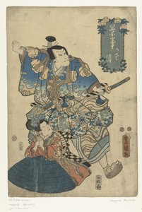 Der Krieger Kagekiyo von Utagawa Kunisada (I)