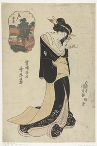 Das Tamaya-Restaurant in Kameido von Utagawa Kunisada (I)