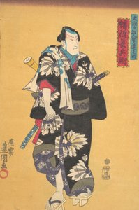 Druck, 19. Jahrhundert von Utagawa Kunisada