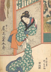 Druck von Utagawa Kunisada