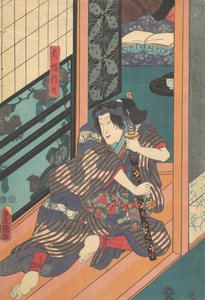Druck, 19. Jahrhundert von Utagawa Kunisada
