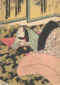 Druck von Utagawa Kunisada