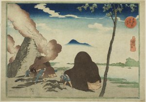 Asakusa Imado, aus der Serie "Berühmte Orte in der östlichen Hauptstadt (Toto Meisho)"