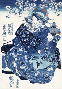 Japanische Frau (1798 1861) von Utagawa Kuniyoshi
