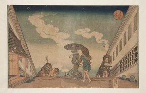 Kasumigaseki von Utagawa Kuniyoshi