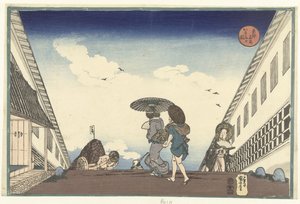 Kasumigaseki von Utagawa Kuniyoshi