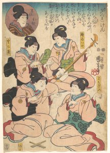 Druck von Utagawa Kuniyoshi