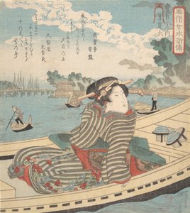 Wasserszene von Utagawa Kuniyoshi