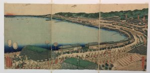 Prozessionen des Daimyo entlang des Tokaido von Utagawa Sadahide