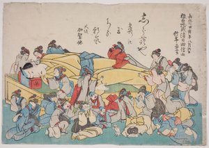 Gedenkporträt des Schauspielers Ichikawa Danjuro VIII