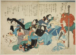 Der Tod von Ichikawa Danjuro VIII