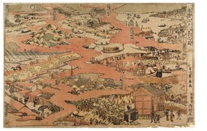 Acht Ansichten von Edo, ca. 1770-1780 von Utagawa Toyoharu