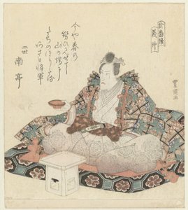 Minamoto no Yoshinaka (Ein Diptychon) von Utagawa Toyokuni (I)