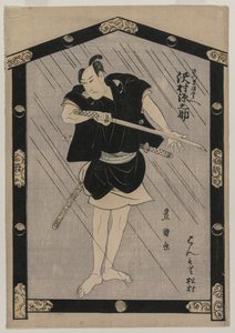 Sawamura Gennosuke als Satsuma Gengobei, um 1805