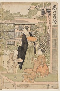 Das Shika-Teahouse von Utagawa Toyokuni